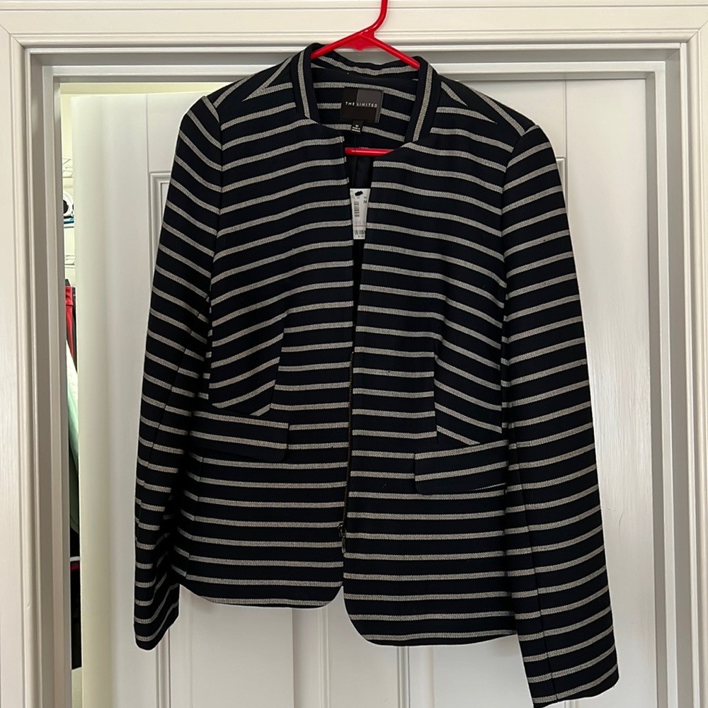The limited blazer. Navy blue